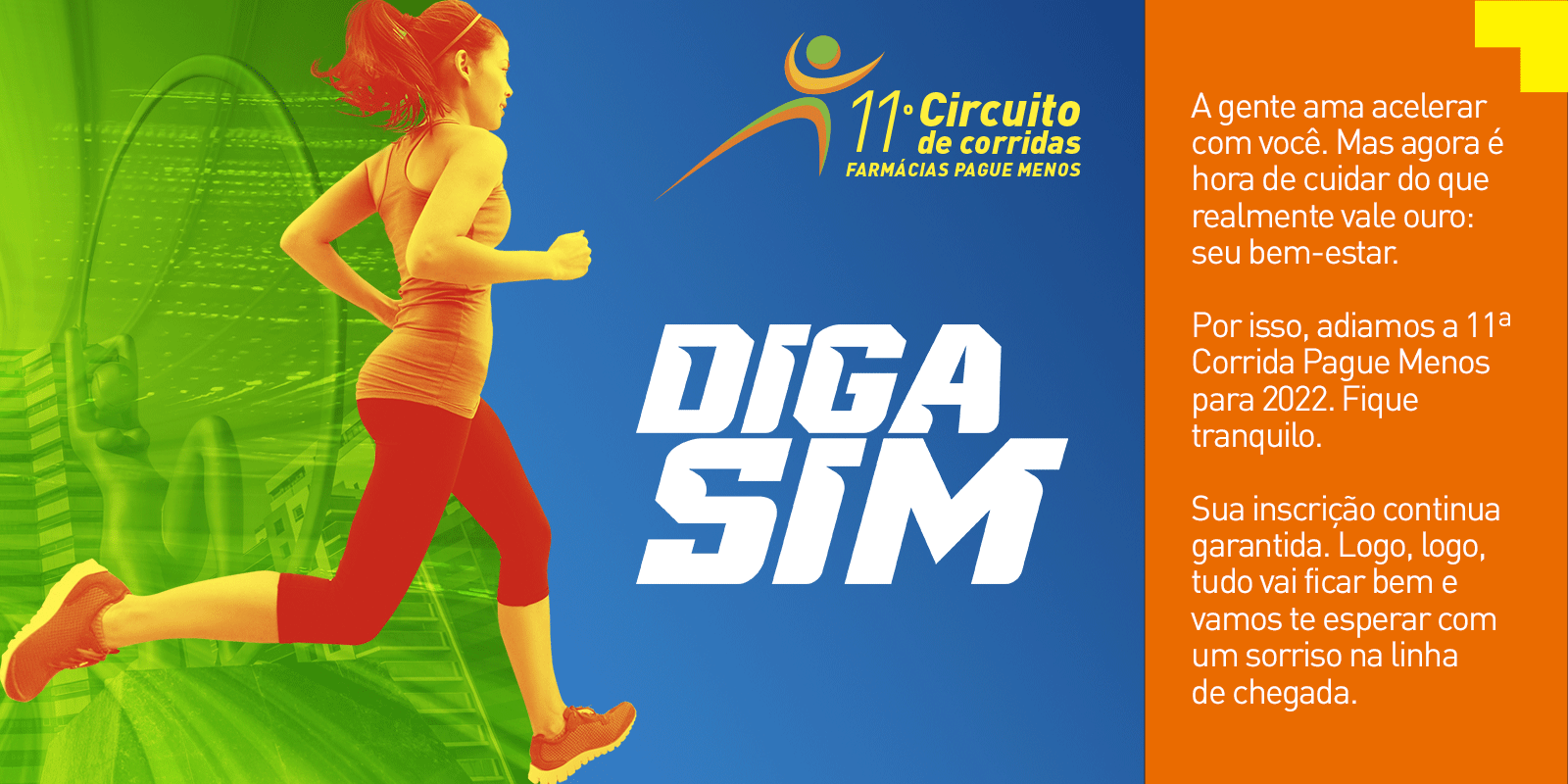 Sua saúde em 1º lugar. Superação agora é cuidar do vale mais que o ouro: seu bem estar